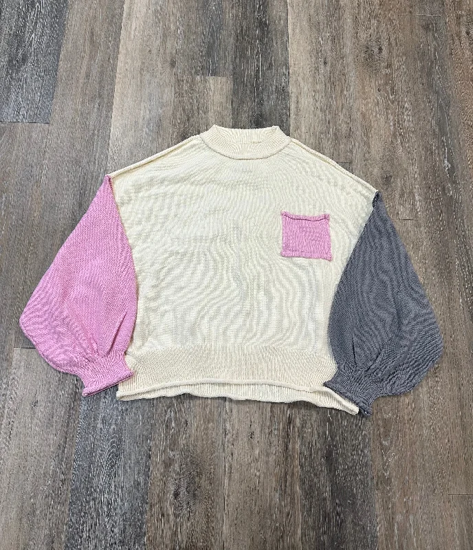 Sweater By Pol In Cream, Size: L